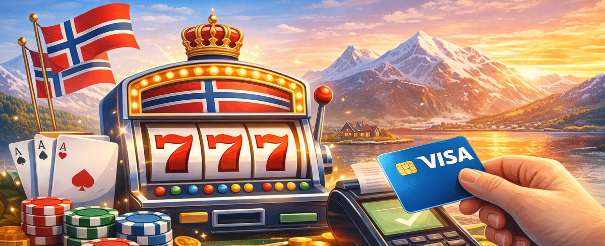 Casino med norsk Visa